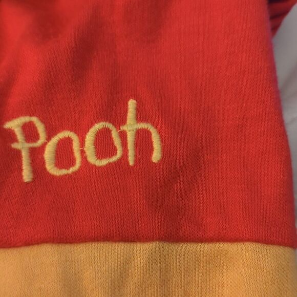 Disney Winnie the Pooh vintage outfit with matching bib 3/6 months - Picture 5 of 6
